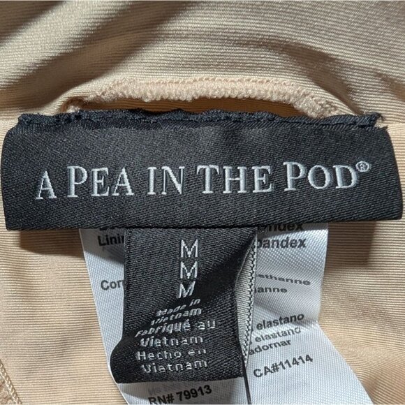 A Pea in the Pod Bikini Animal Print Maternity Swimwear Convertible NWT Medium - Picture 6 of 14